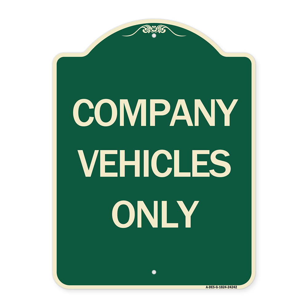 Company Vehicles Only