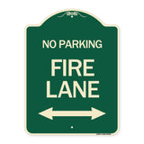 Colorado Fire Lane (With Bidirectional Arrow)