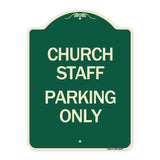 Church Staff Parking Only