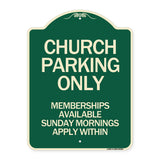 Church Parking Only Memberships Available Sunday Mornings Apply Within