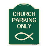Church Parking Only (Symbol)
