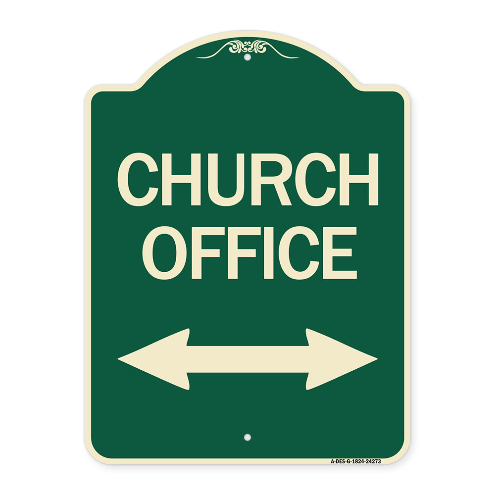 Church Parking (With Bidirectional Arrow)