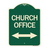 Church Parking (With Bidirectional Arrow)