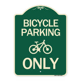 Bicycle Parking Only (With Graphic)