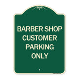 Barber Shop Customer Parking Only