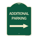 Additional Parking Sign (Right Arrow)