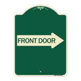 Front Door (With Right Arrow)