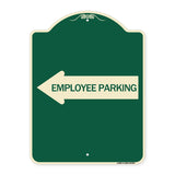 Employee Parking (With Left Arrow)