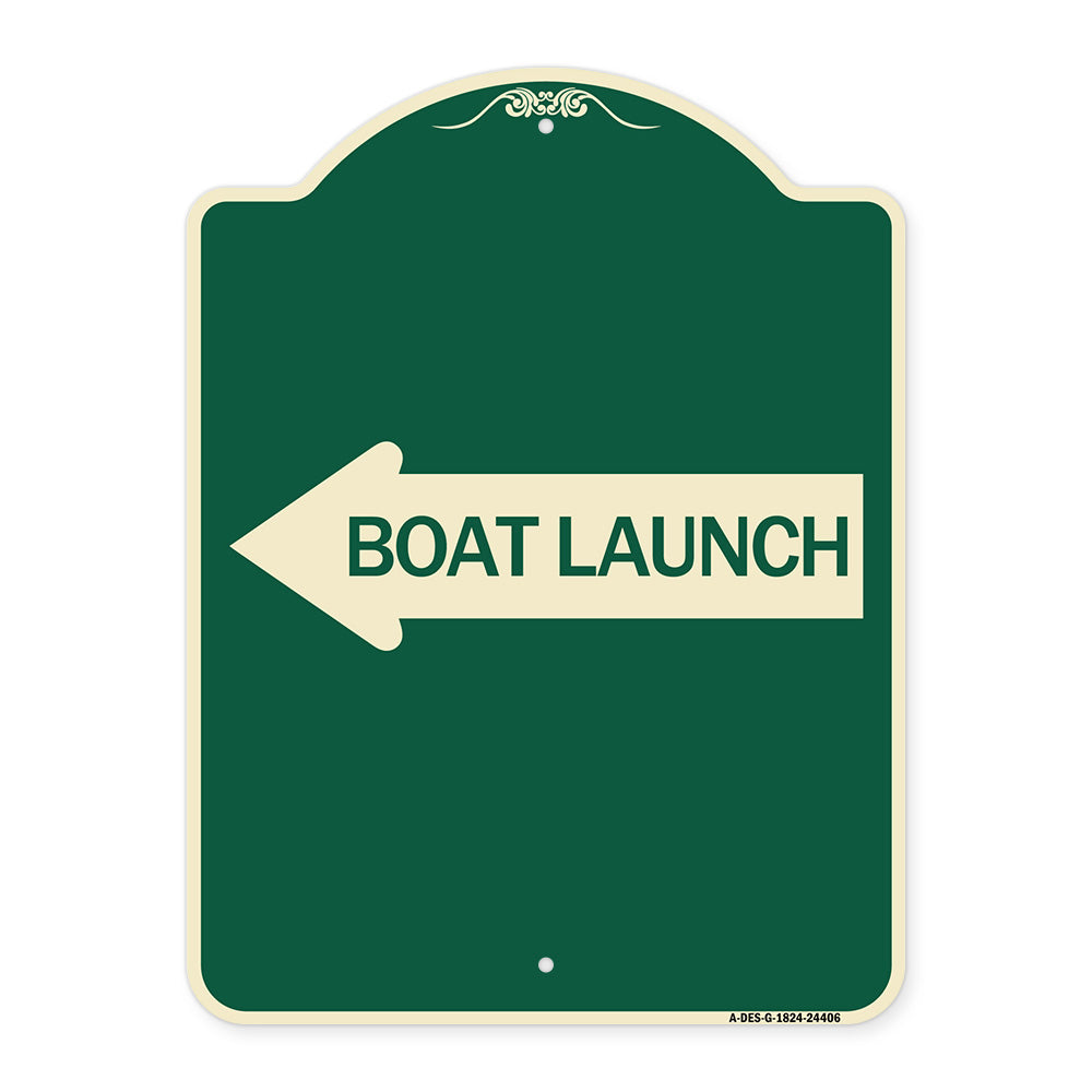 Boat Launch (With Left Arrow)