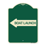 Boat Launch (With Left Arrow)