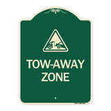 Tow-Away Zone with Graphic