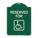 Reserved for (With Accessible Symbol)