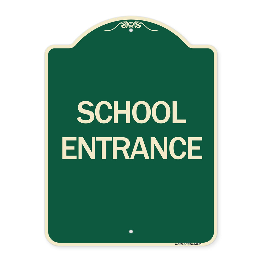 School Entrance