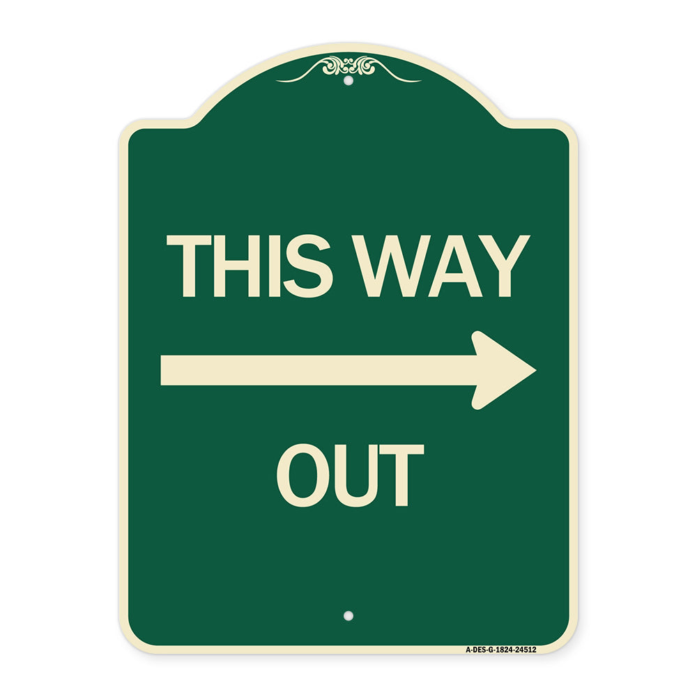 This Way Out (Right Arrow)