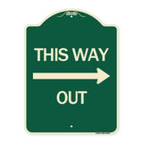 This Way Out (Right Arrow)