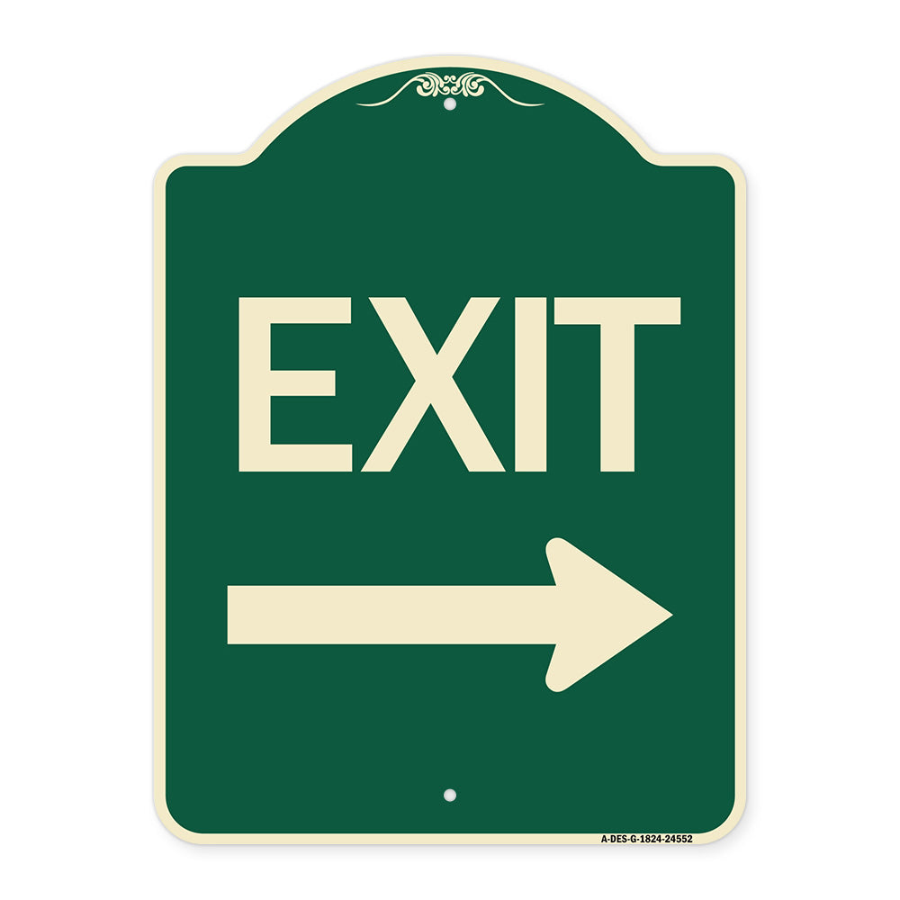 Exit with Right Arrow