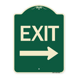 Exit with Right Arrow
