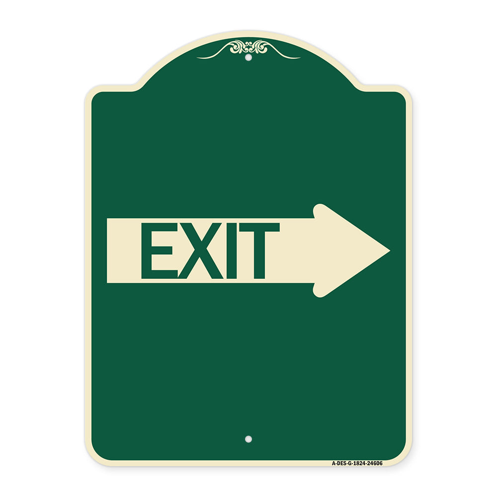 Exit (With Right Arrow)