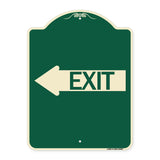 Exit (With Left Arrow)