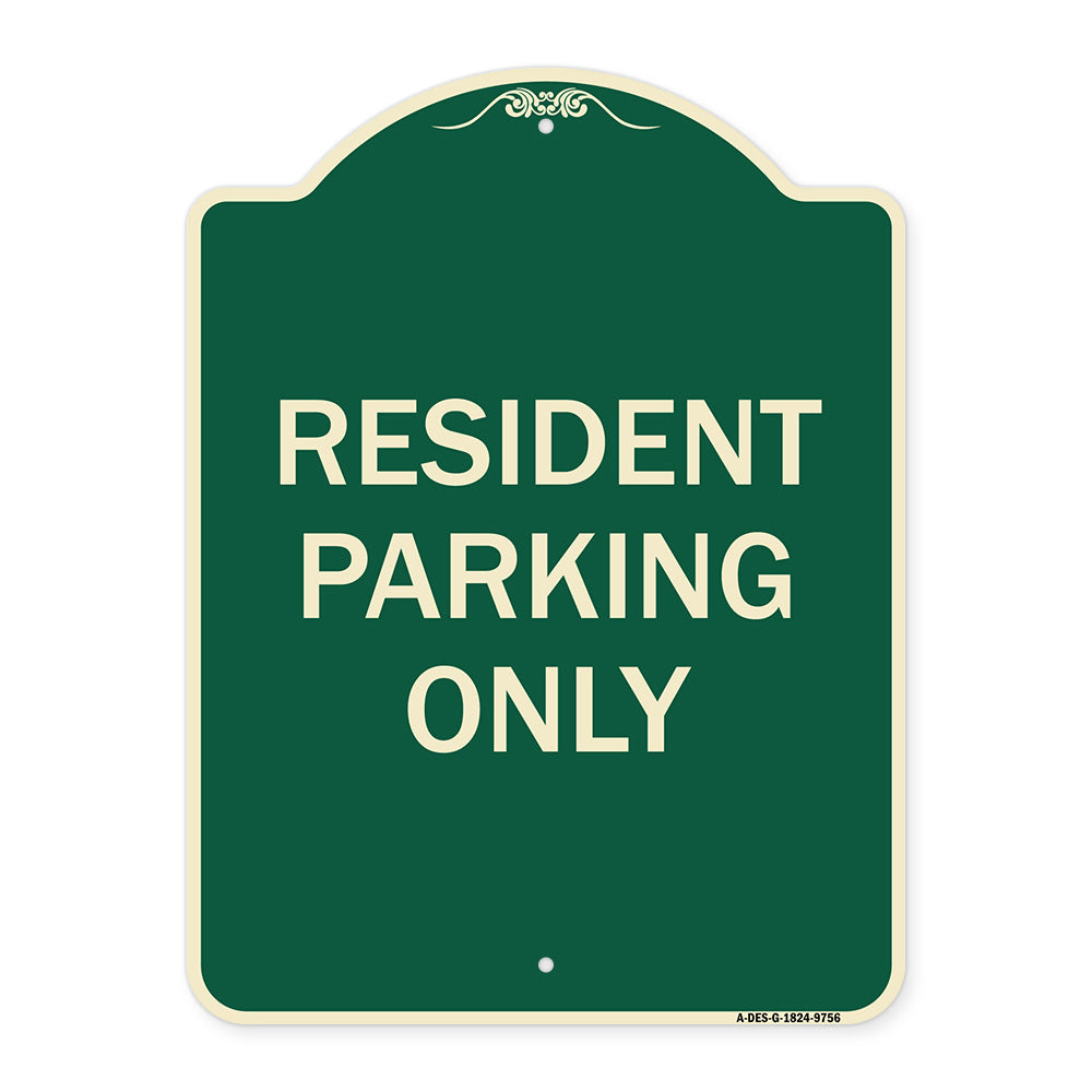Resident Parking Only
