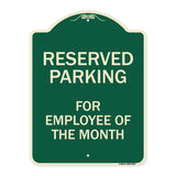 Reserved Parking For Employee Of The Month