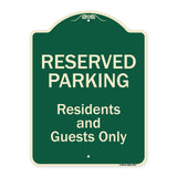 Reserved Parking - Residents And Guests Only