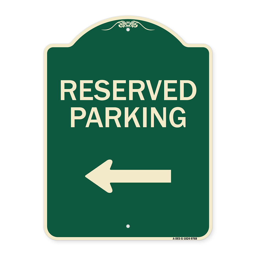 Reserved ParkingÂ  Left