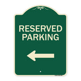 Reserved ParkingÂ  Left