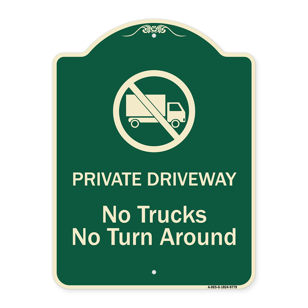 Private Driveway. No Trucks No Turnaround