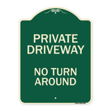 Private Driveway, No Turn Around