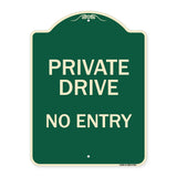 Private Drive No Entry