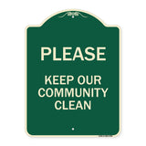 Please Keep Our Community Clean