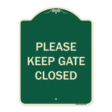 Please Keep Gate Closedplease Keep Gate Closed
