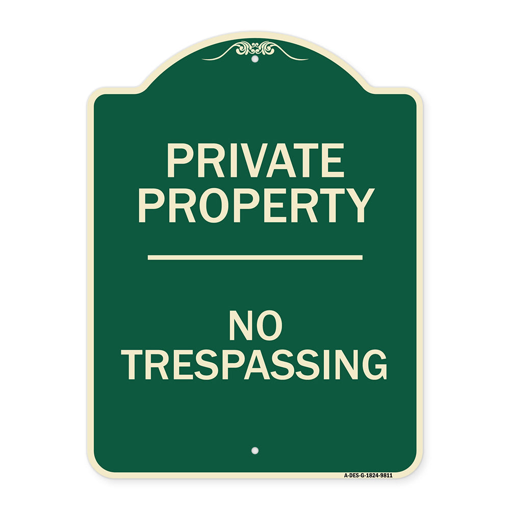 No Trespassing