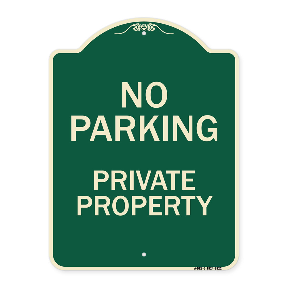 No Parking Private Property