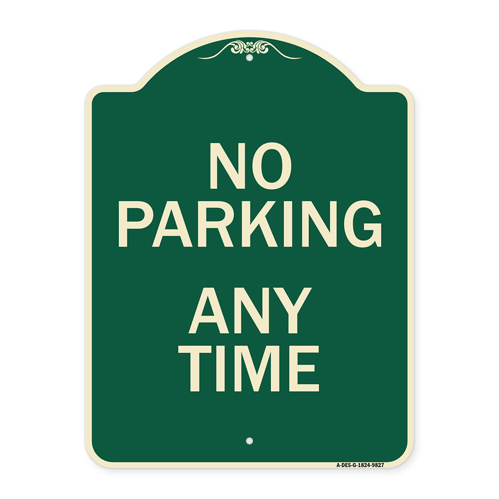 No Parking Any Time
