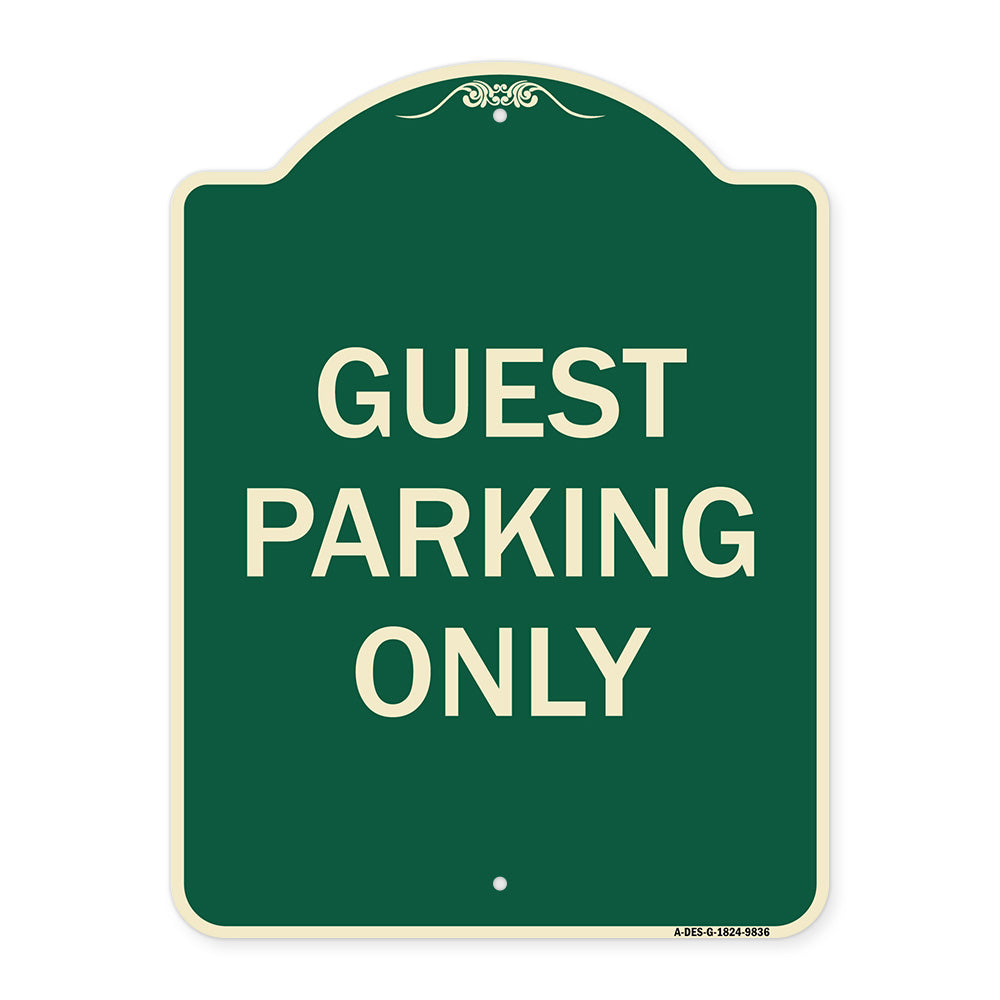 Guest Parking Only