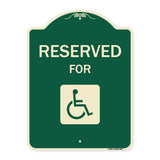 Graphic Handicapped Reserved