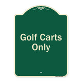 Golf Carts Only