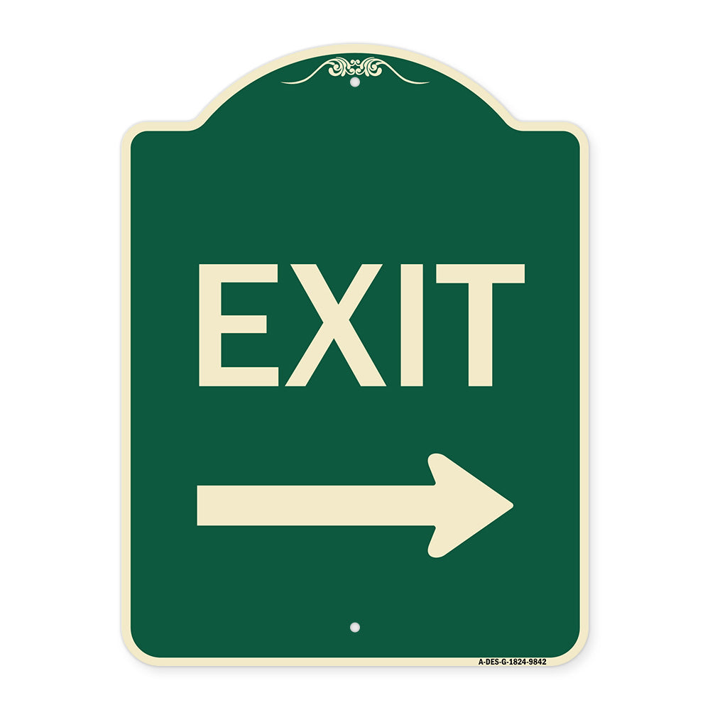 Exit With Right Arrow