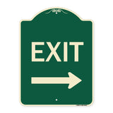 Exit With Right Arrow