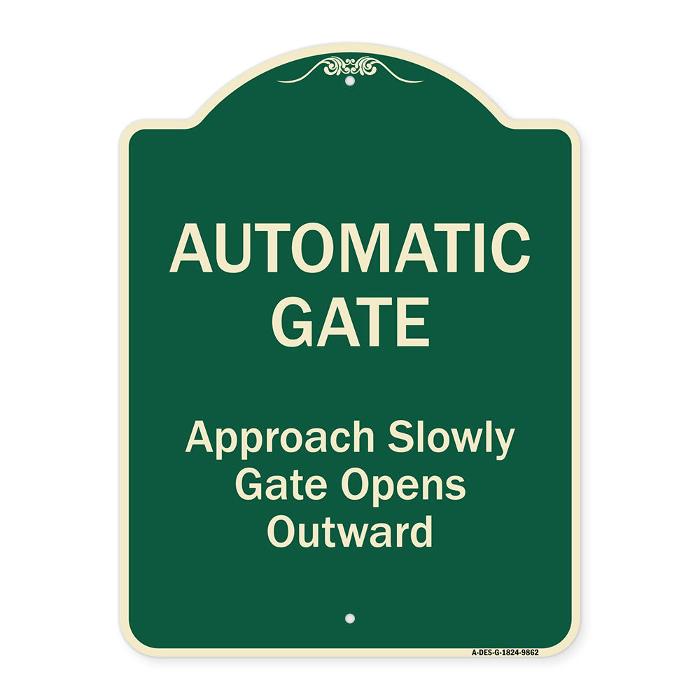 Automatic Gate Approach Slowly Gate Opens