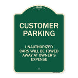 Unauthorized Cars Will Be Towed Away At Owner's Expense