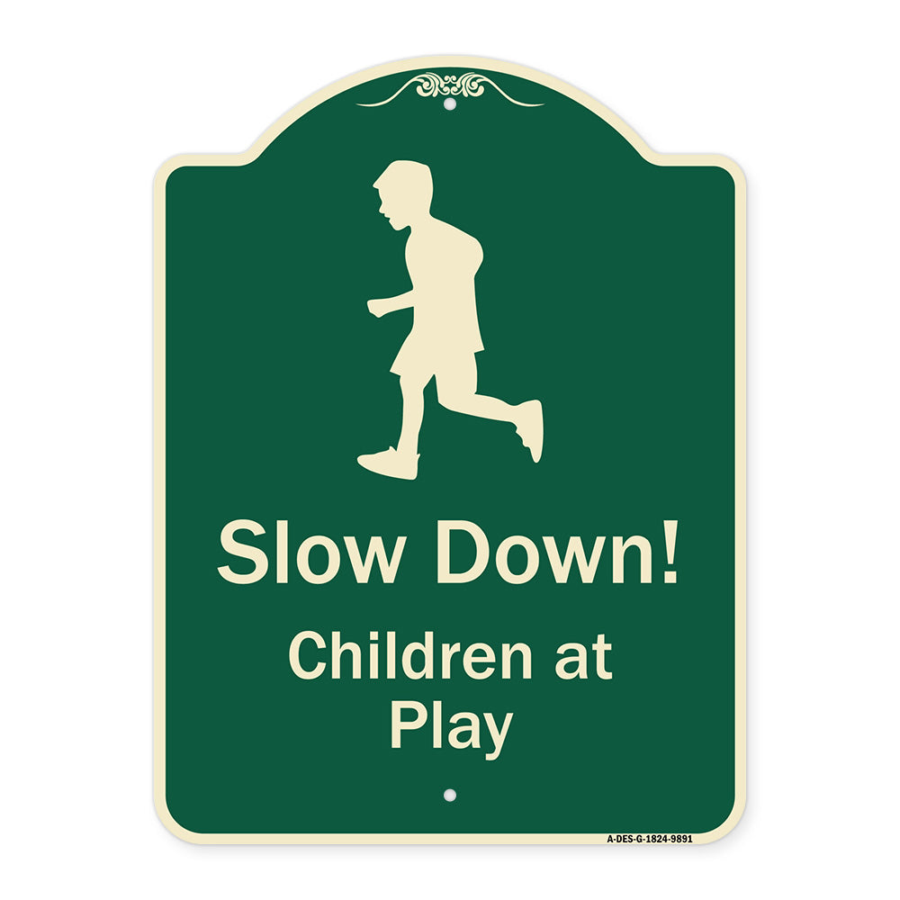 Slow Down, Children At Play