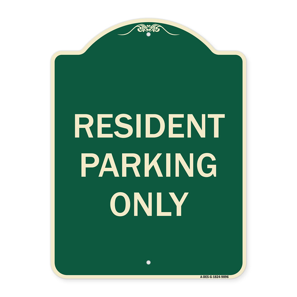 Resident Parking Only