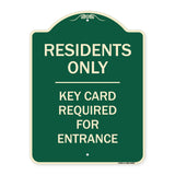 Residence-only-key Card