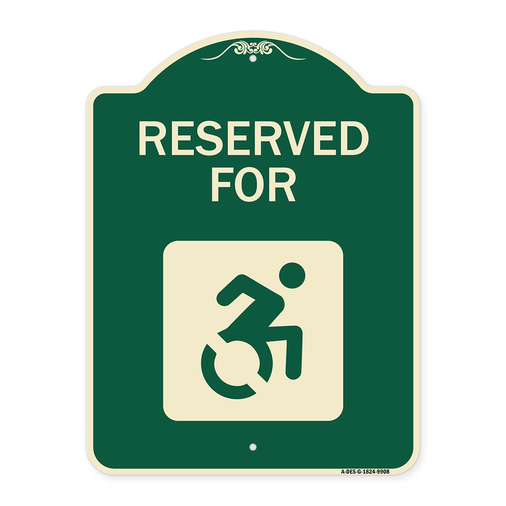 Reserved For (With Accessible Symbol)