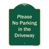 Please No Parking In Driveway