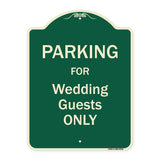 Parking For Wedding Guests Only
