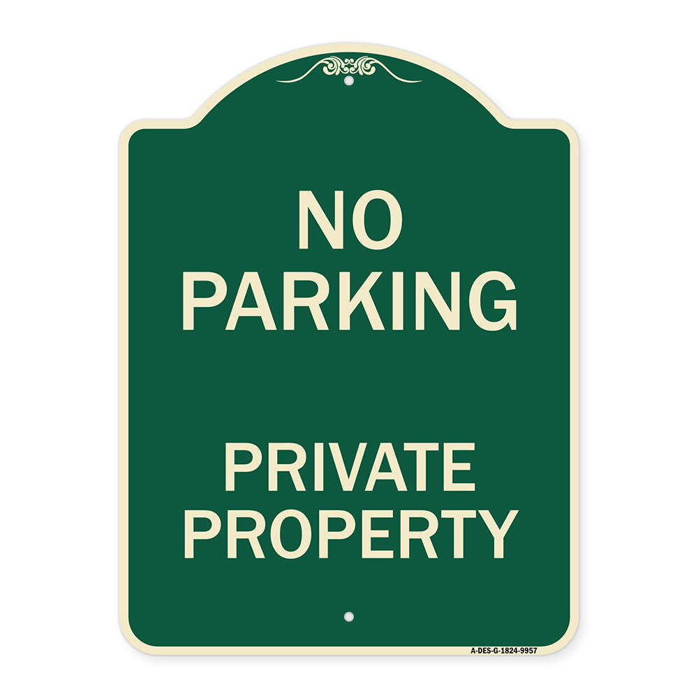 No Parking Private Property